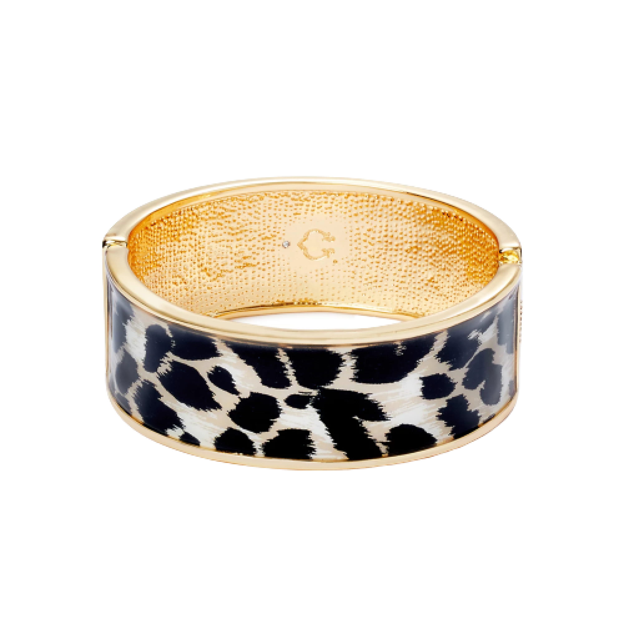C. Wonder Printed Hinge Bangle Bracelet